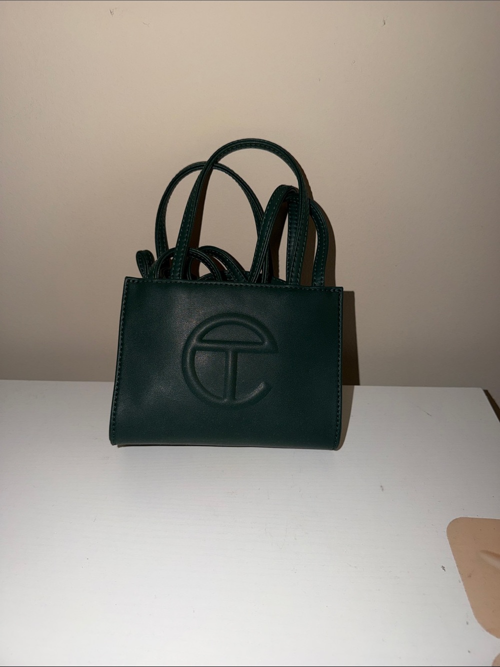 Telfar Mini Shopping Bag in Forest Green